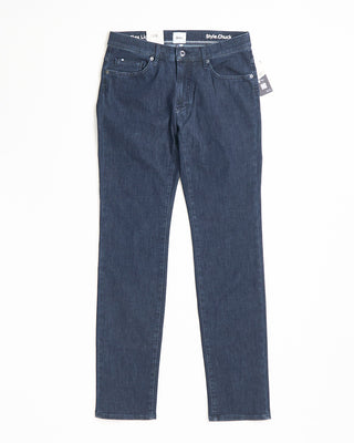 Brax Dark Blue Chuck Hi Flex Light Rinsed Denim Jeans Indigo 813