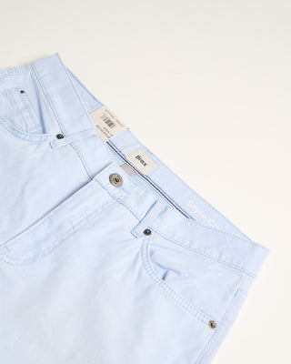 Brax Sky Blue Chuck Hi Flex Light 5 Pocket Pants Light Blue 825