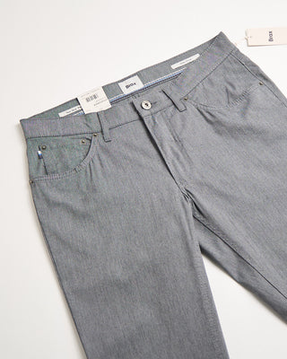 Brax Grey Chuck Dressy 5 Pocket Pants Grey 302