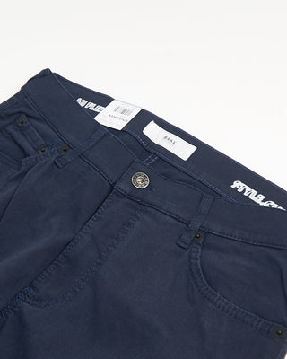 Brax Navy Chuck Hi Flex Stretch Cotton 5 Pocket Pants Navy 831