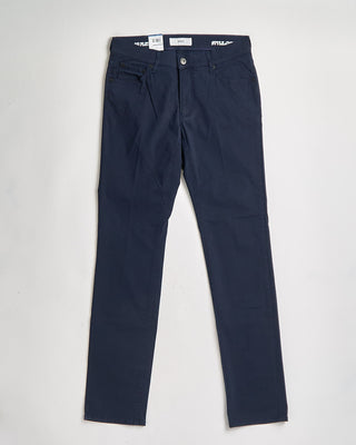 Brax Navy Chuck Hi Flex Stretch Cotton 5 Pocket Pants Navy 832