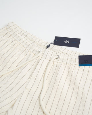 Deke Supernatural Seersucker Infinity 360 Pinstripe Casual Shorts Natural 979