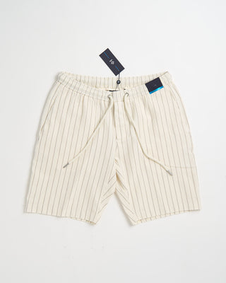 Deke Supernatural Seersucker Infinity 360 Pinstripe Casual Shorts Natural 981