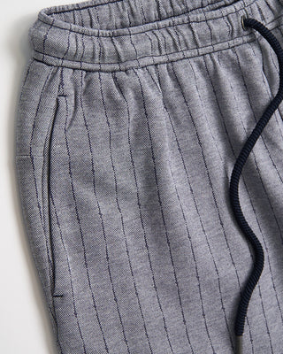 Deke Jerseyluxe Heather Infinity 360 Pinstripe Shorts Navy 786