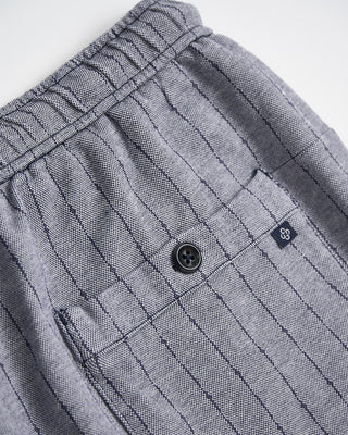 Deke Jerseyluxe Heather Infinity 360 Pinstripe Shorts Navy 788