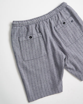 Deke Jerseyluxe Heather Infinity 360 Pinstripe Shorts Navy 789