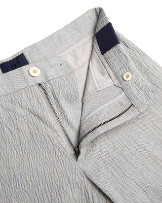Deke Supernatural Seersucker Oasis Shorts Heather Grey 952