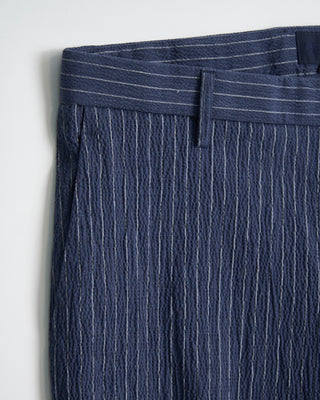 Deke Supernatural Seersucker Oasis Pinstripe Shorts Blue 781