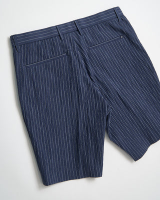 Deke Supernatural Seersucker Oasis Pinstripe Shorts Blue 783