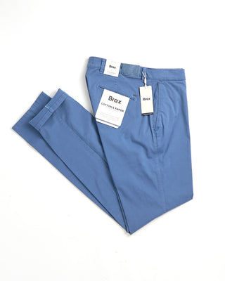 Brax Storm Silvio Cotton  Kapok Casual Pants Blue 849