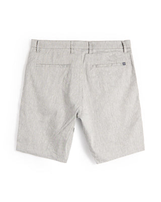 Deke Oasis Bermuda Chambray Twill Shorts Grey 5 8286