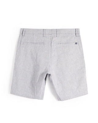 Deke Oasis Bermuda Chambray Twill Shorts Blue 8 8302