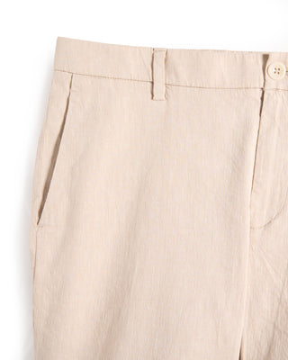 Deke Oasis Bermuda Chambray Twill Shorts Sand 3 8945