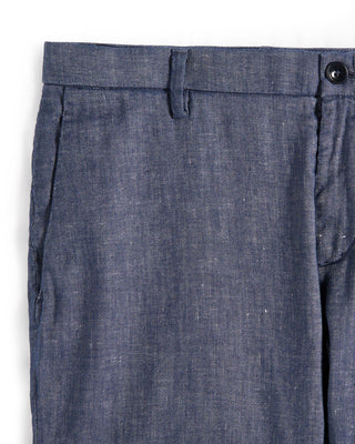 Deke Oasis Bermuda In Lifesync Linen Indigo 2 9445