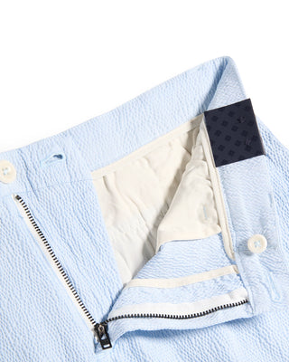 Deke Galaxy Supernatural Seersucker Bermuda Shorts Light Blue 5 8293