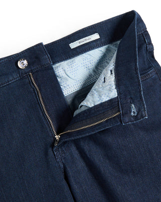 Brax Chuck Dinner Denim Jeans Dark Blue 8 8166