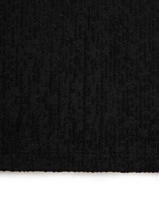 John Varvatos Egon Ss Textured Henley Black 5 9261