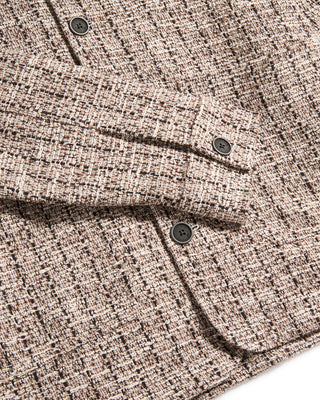 John Varvatos Bourdain Textured Sweater Jacket Twig 10 9281