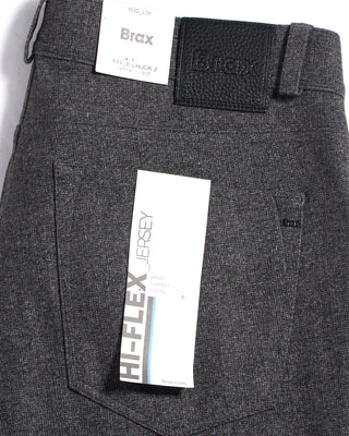 Brax Chuck Hi Flex Jersey Pants Grey 12 3474