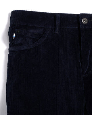 Brax Chuck Hi Flex Corduroy Pants Navy 7 3466
