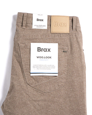Brax Chuck Woo.Look Pants Camel 9 3498