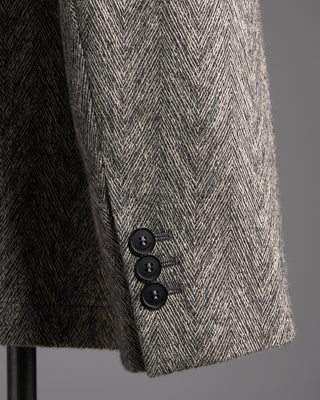 John Varvatos Notch Lapel Multi Patch Pkts Jacket Brown 7 6345