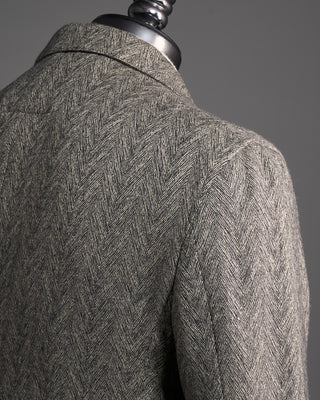 John Varvatos Notch Lapel Multi Patch Pkts Jacket Brown 8 6344