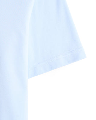 Emanuel Berg Powder Blue Modern Fit 4Flex Knit T Shirt Powder Blue 8 11016