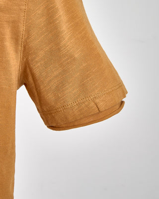 John Varvatos Miles Slub V Neck T Shirt Copper 1658