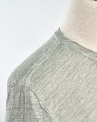 John Varvatos Snake  Floral Print T Shirt Grey 1669