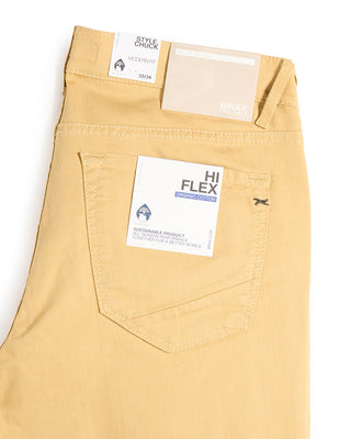 Brax Chuck Hi Flex Light Colour Pants Dijon 1 8189