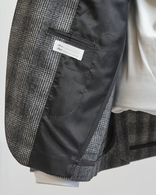 Tagliatore Black And Grey Check Sport Jacket Grey  Black  7