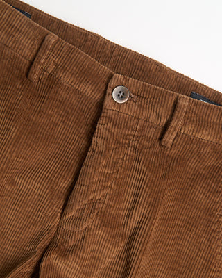 Masons Torino Stretch Tailored Fit Medium Wale Corduroy Pants Cognac 0 5