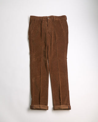 Masons Torino Stretch Tailored Fit Medium Wale Corduroy Pants Cognac 0 6