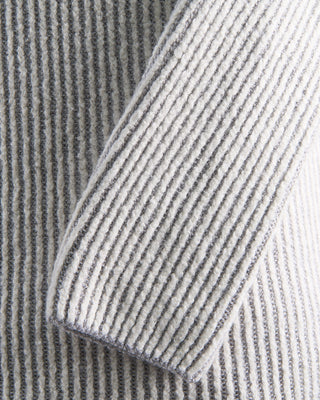 Phil Petter Soft Ribbed Hi Low Mockneck Sweater Off White  6