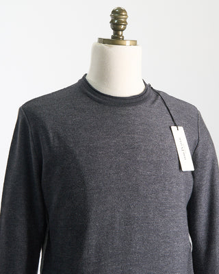 Phil Petter Soft Two Tone Crewneck Sweater Grey  2