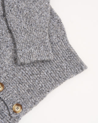 Phil Petter Wintercotton Tweed Cardigan Grey 4 32101