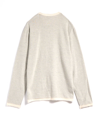 Phil Petter Double Face Crew Neck Sweater Bone 10 3629