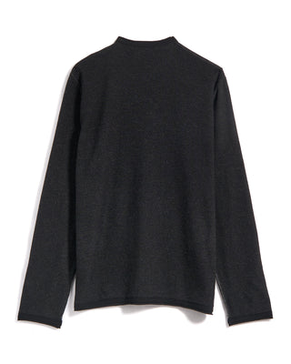 Phil Petter Double Face Crew Neck Sweater Black 6 3634
