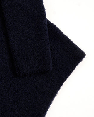 Phil Petter Faux Fur Crew Neck Sweater Navy 1 3240