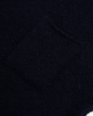 Phil Petter Faux Fur Crew Neck Sweater Navy 2 3239