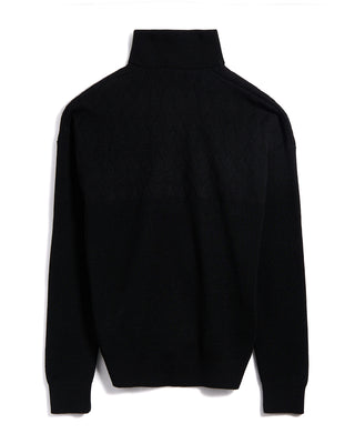 Phil Petter Diamond Structure Zip Cardigan Black 21 3227 Edit