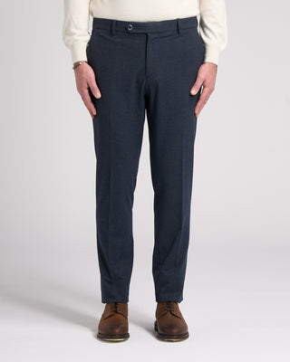 GTA Moda Washable Tech Flannel Tailored Fit Dress Pants Blue 1 5789