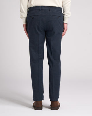 GTA Moda Washable Tech Flannel Tailored Fit Dress Pants Blue 7 5791