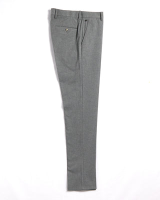 GTA Moda Washable Tech Flannel Tailored Fit Dress Pants Grey 3413
