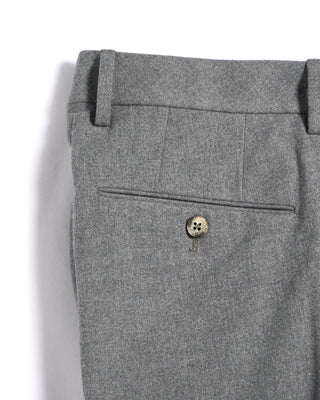 GTA Moda Washable Tech Flannel Tailored Fit Dress Pants Grey 5 3417