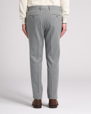 GTA Moda Washable Tech Flannel Tailored Fit Dress Pants Grey 10 5794