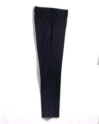 GTA Moda Easy Care Tech Wool Twill Regular Fit Dress Pants Navy 1 3421