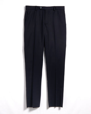 GTA Moda Easy Care Tech Wool Twill Regular Fit Dress Pants Navy 3 3418
