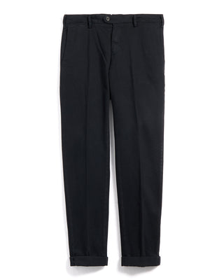 Masons New York Style Brushed Chinos Black 1 5962